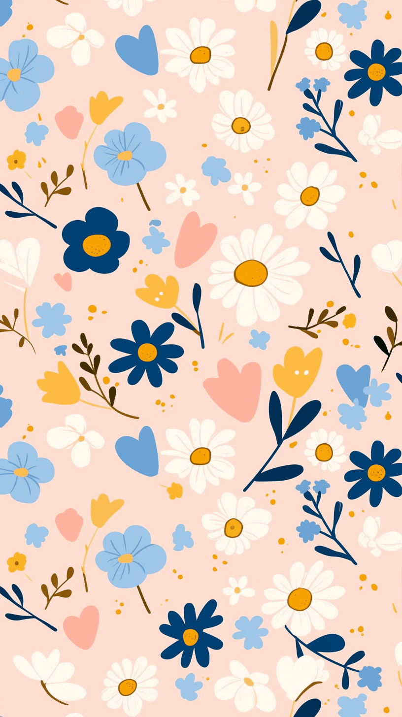 Fresh Bloom 013 original repeating artwork