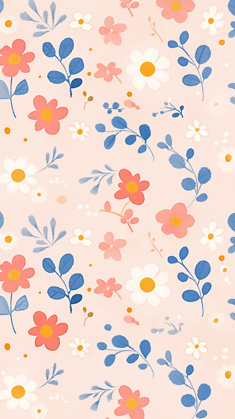 Fresh Bloom 631 original repeating artwork