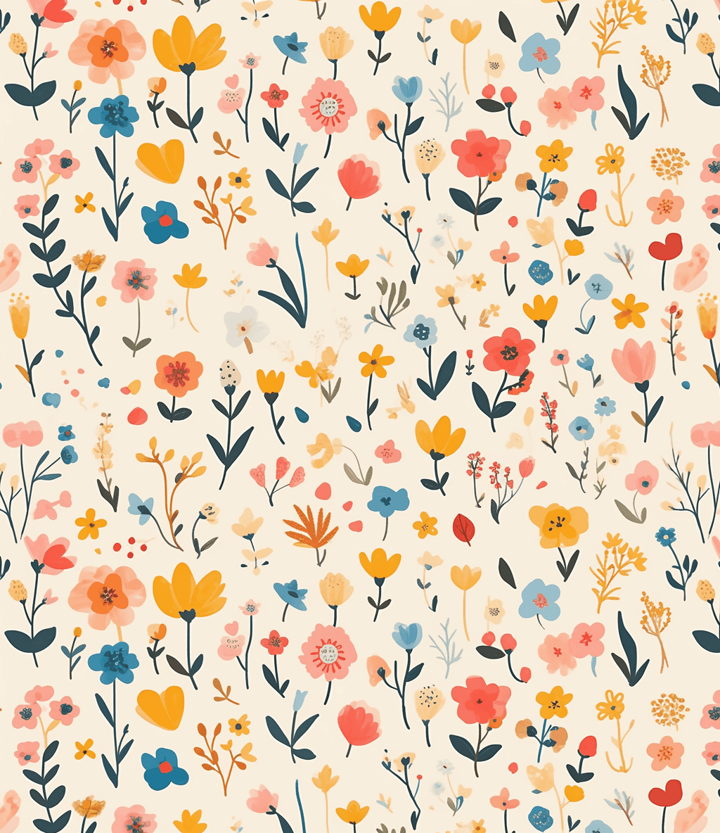 Fresh Bloom 240 original repeating artwork