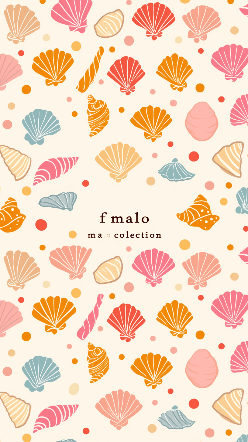 Fresh Shell original repeating artwork