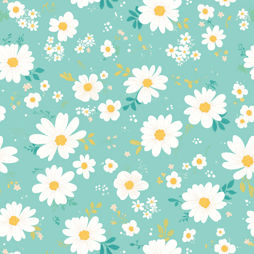 Fresh Bloom Archive original repeating artwork