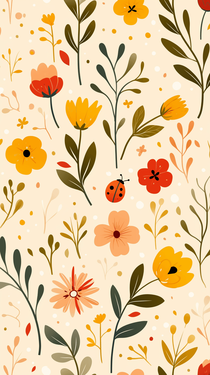 Fresh Bloom 648 original repeating artwork