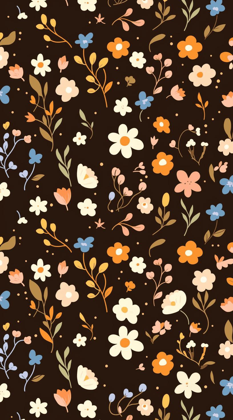 Fresh Bloom 483 original repeating artwork