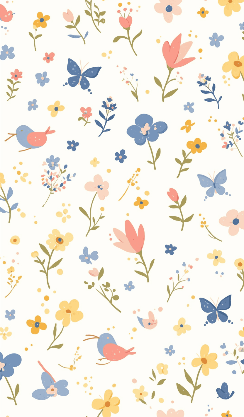 Fresh Bloom 481 original repeating artwork