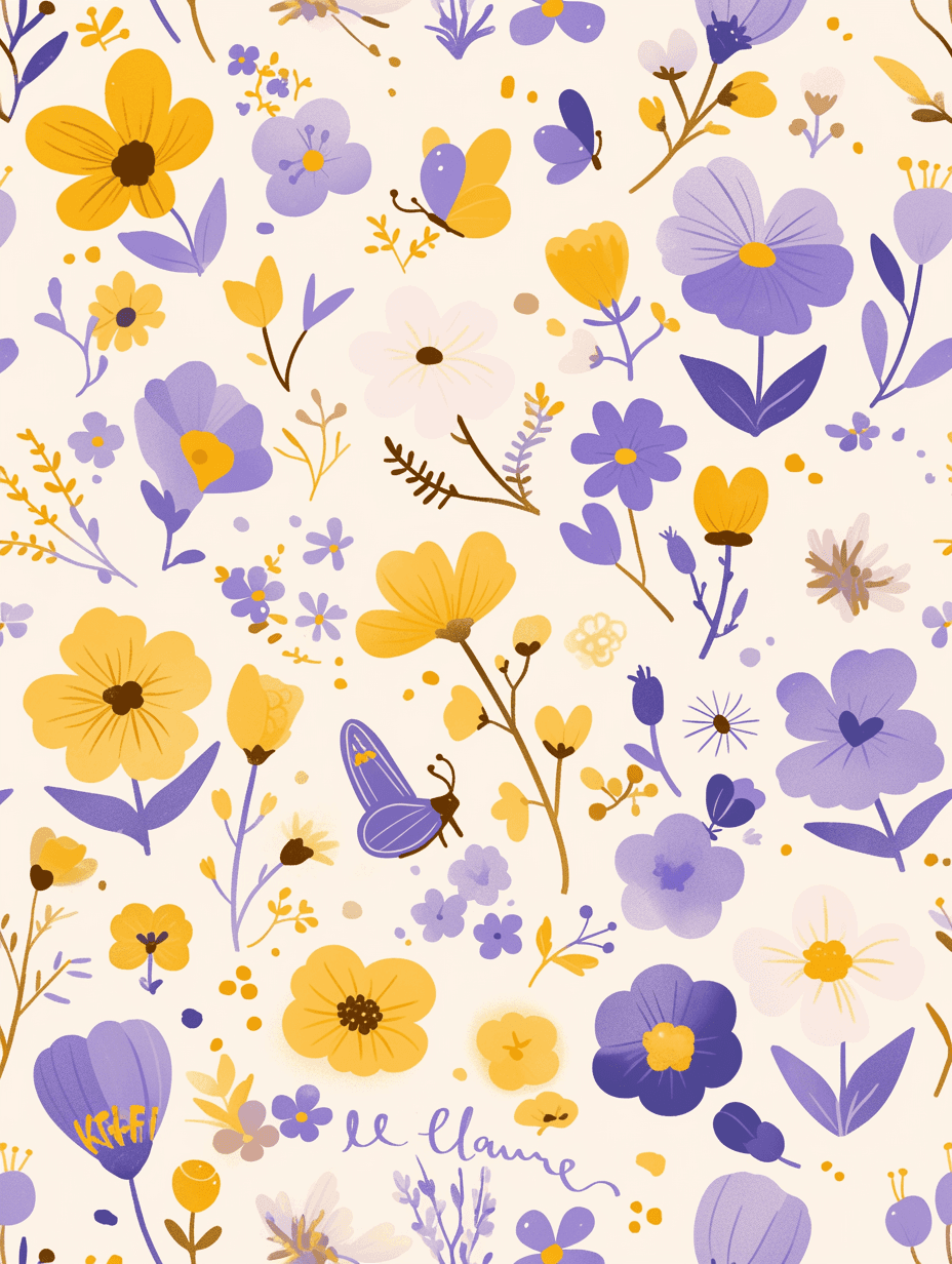 Fresh Bloom 126 original repeating artwork