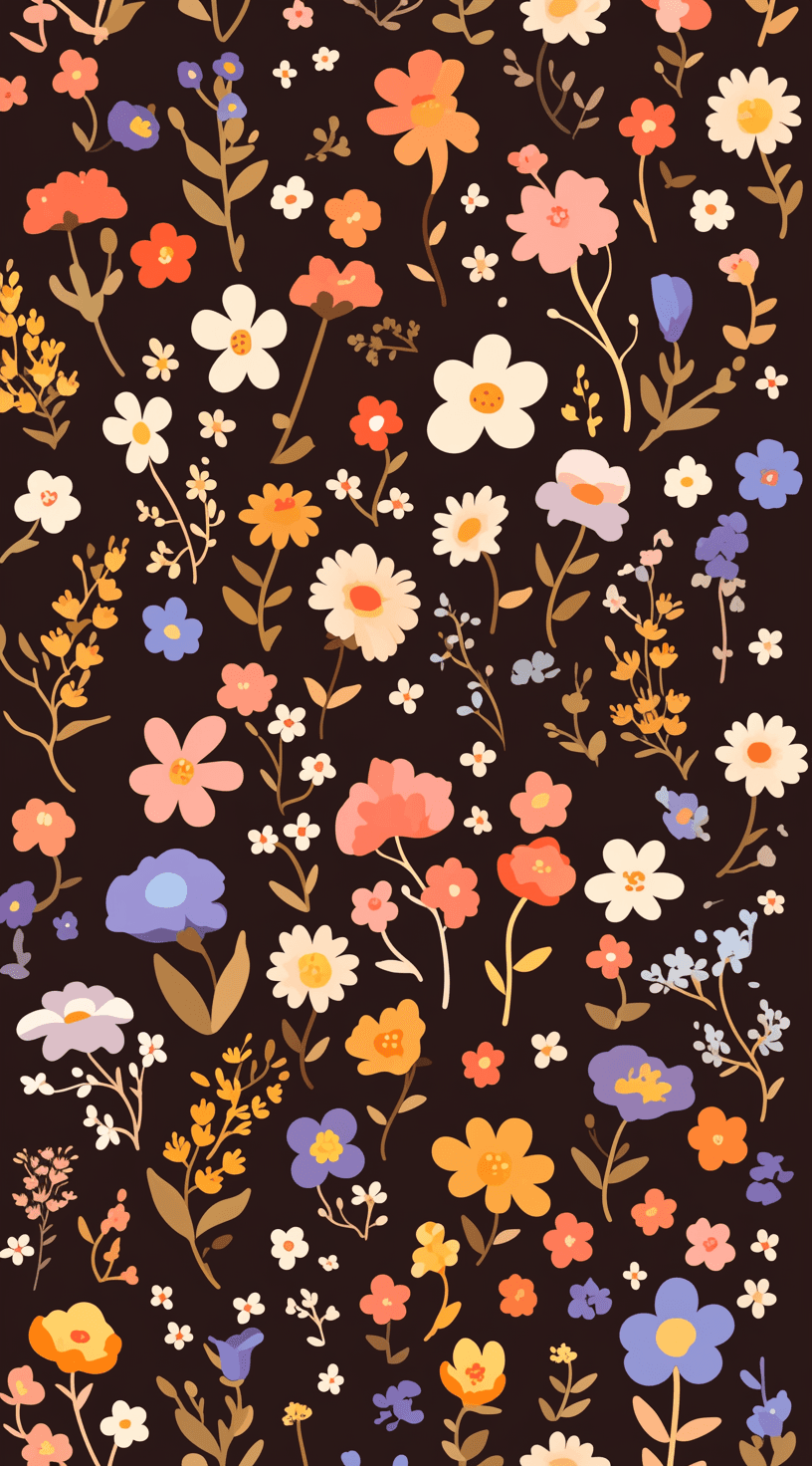 Fresh Bloom 678 original repeating artwork