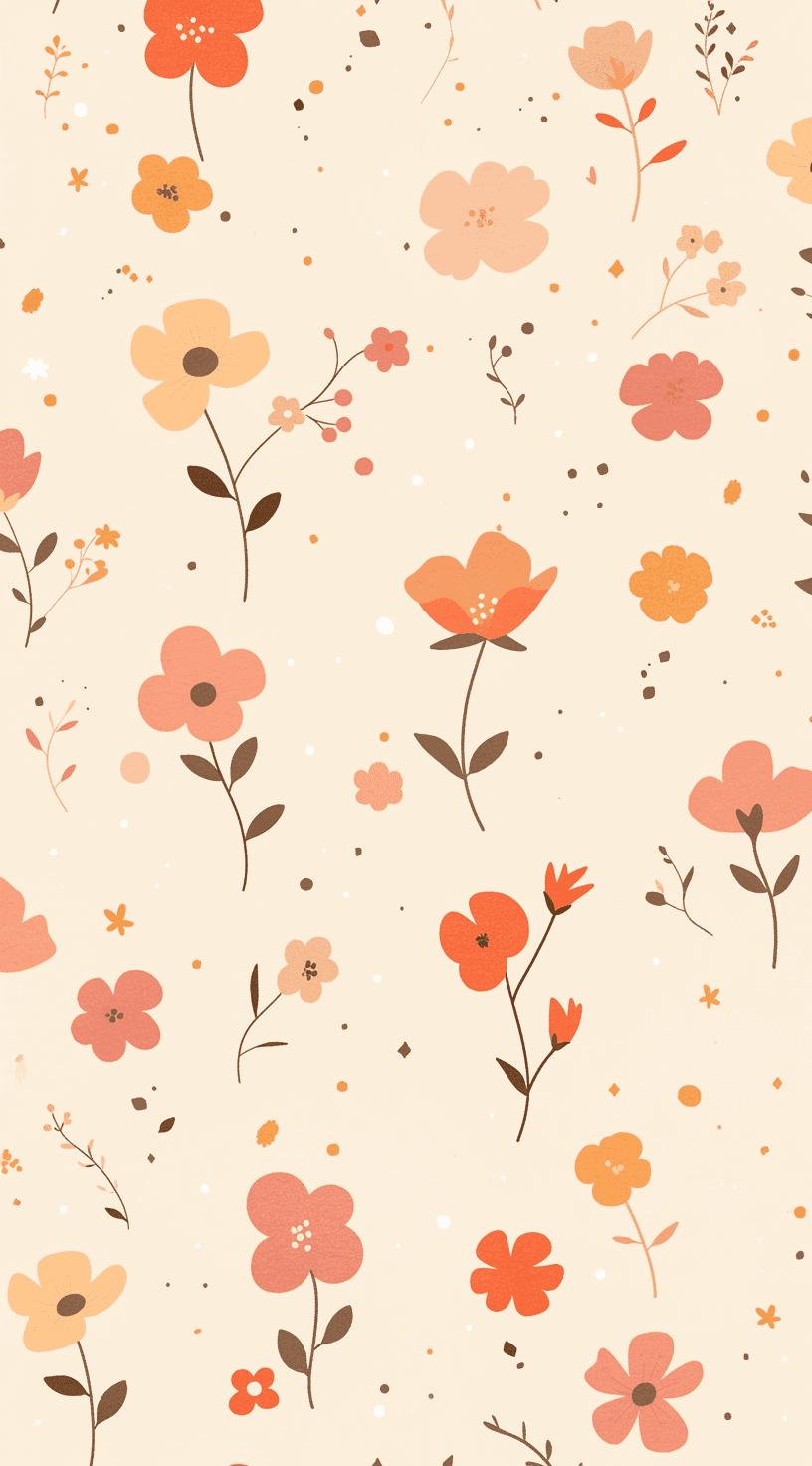 Fresh Bloom 414 original repeating artwork