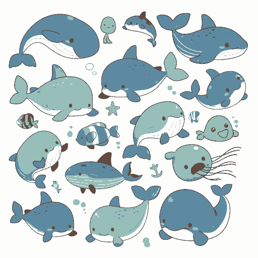 Animals 046 original repeating artwork