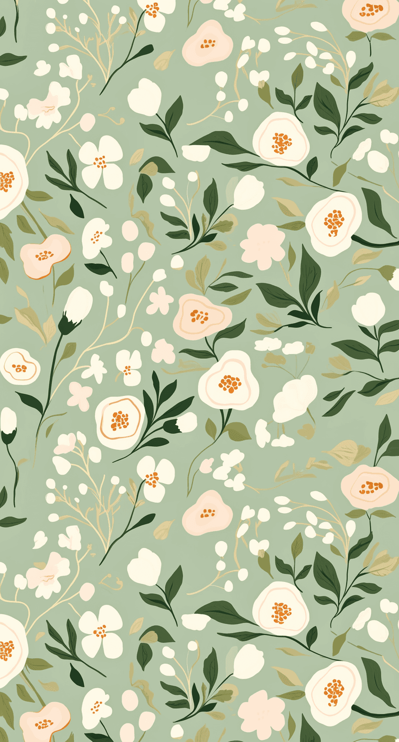 Fresh Bloom 476 original repeating artwork