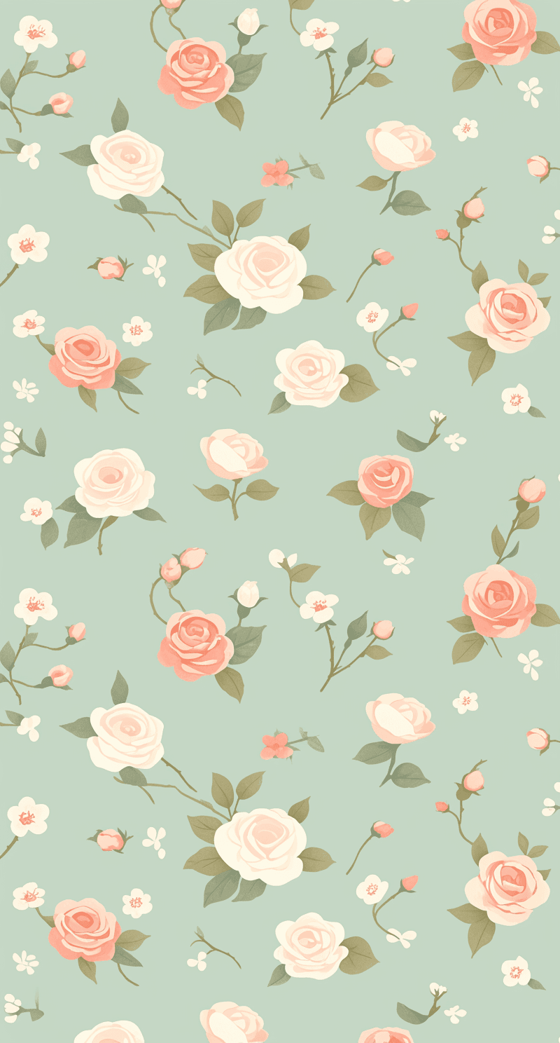 Fresh Bloom 396 original repeating artwork