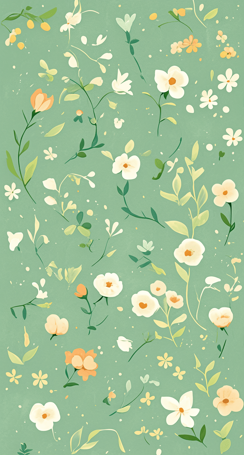 Fresh Bloom 474 original repeating artwork