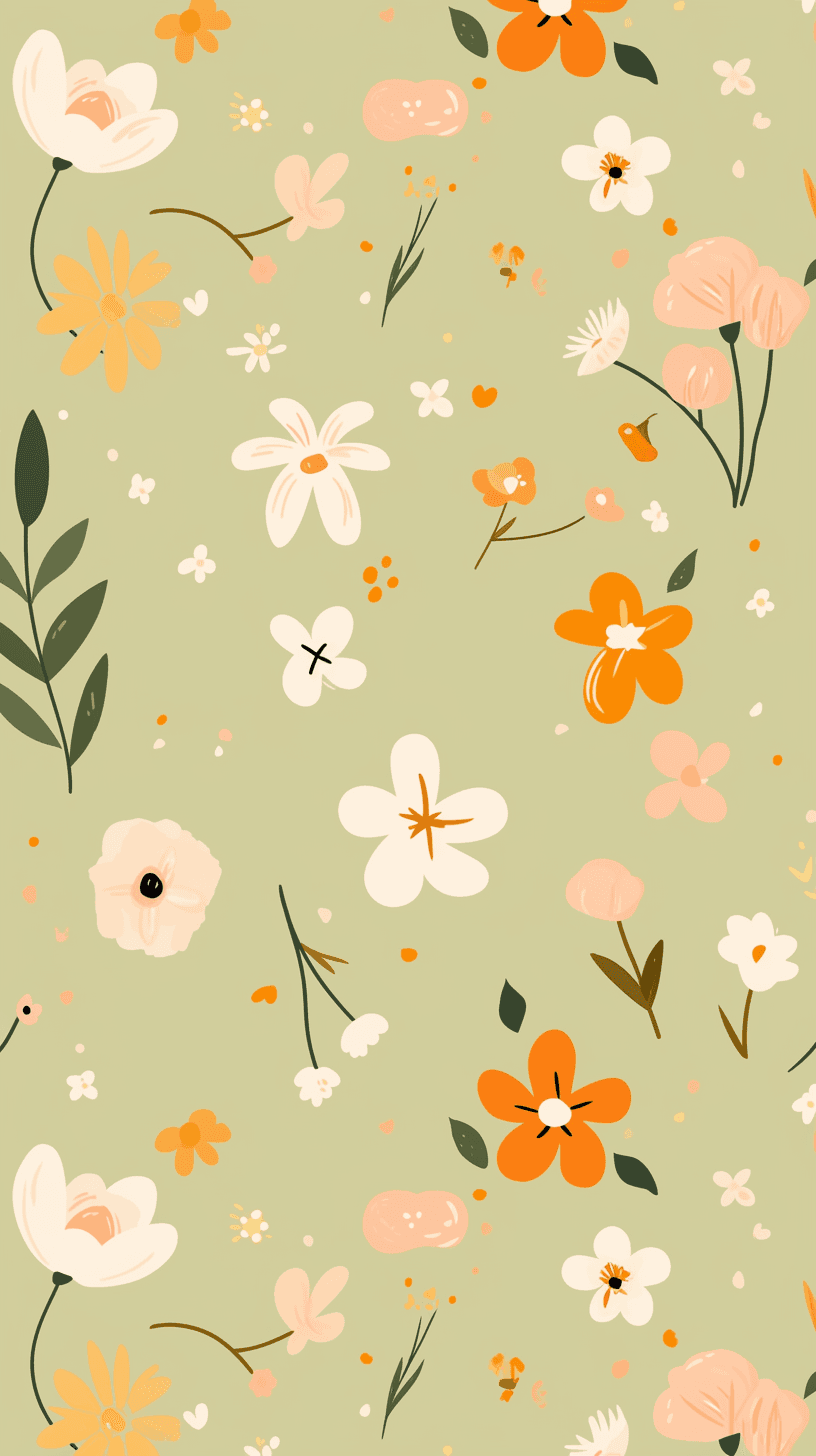 Fresh Bloom 676 original repeating artwork