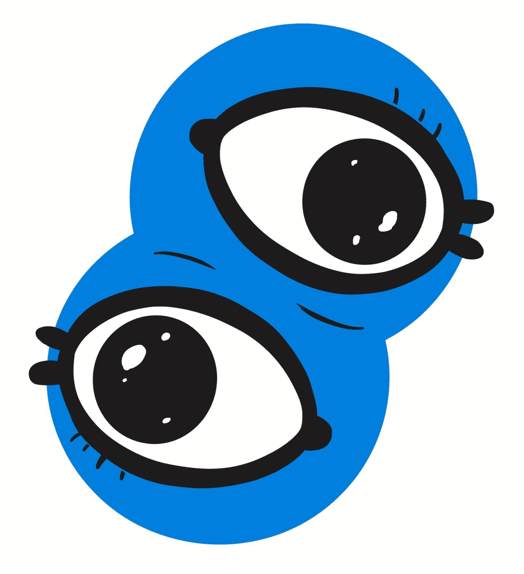 Eye Loop original repeating artwork