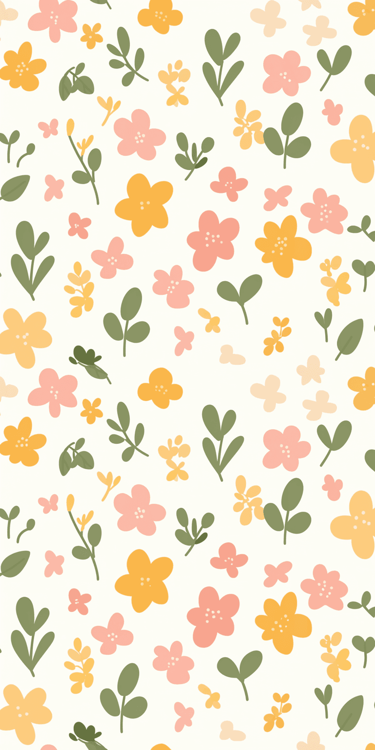 Fresh Bloom Route original repeating artwork