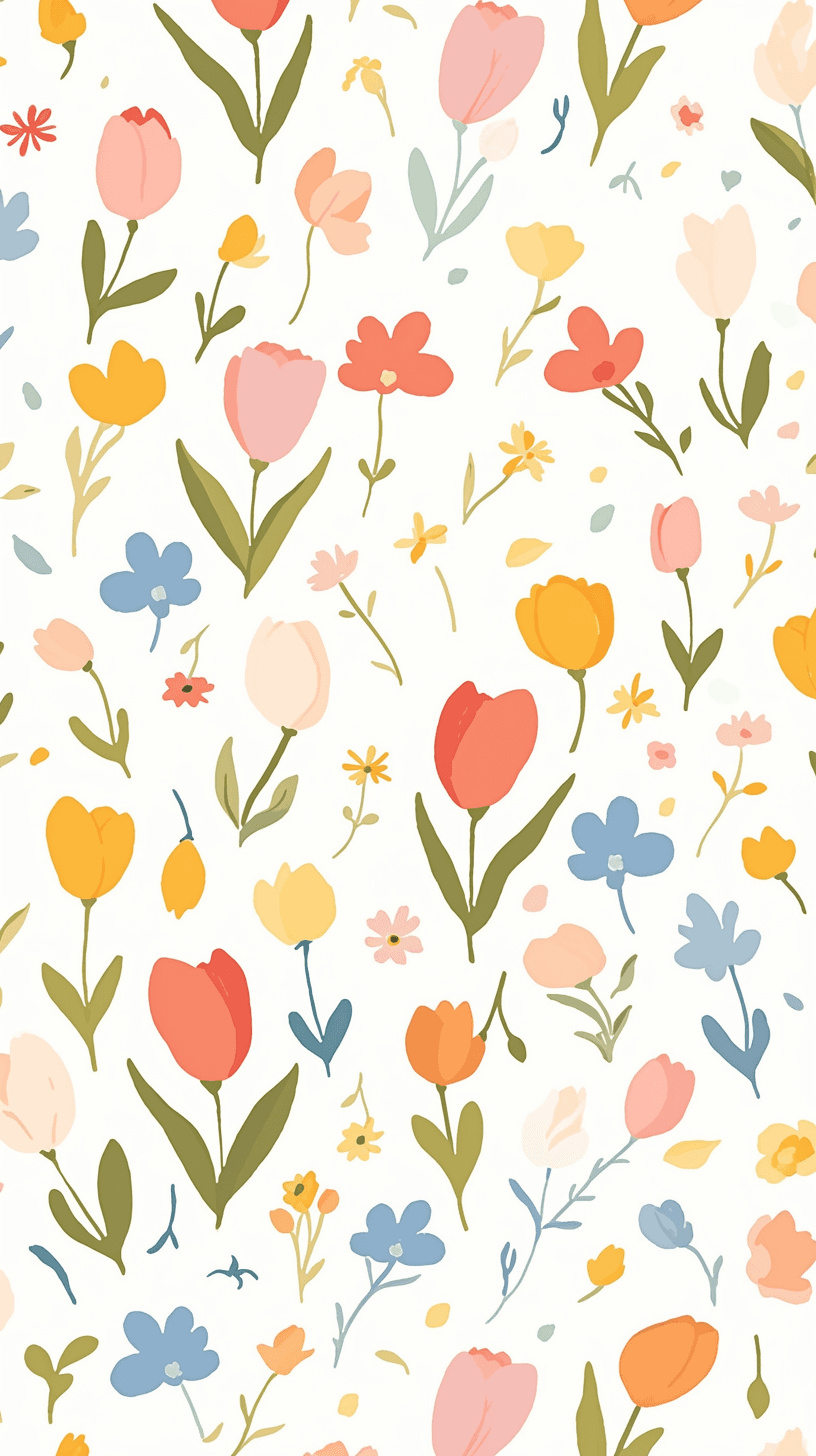 Fresh Bloom 469 original repeating artwork