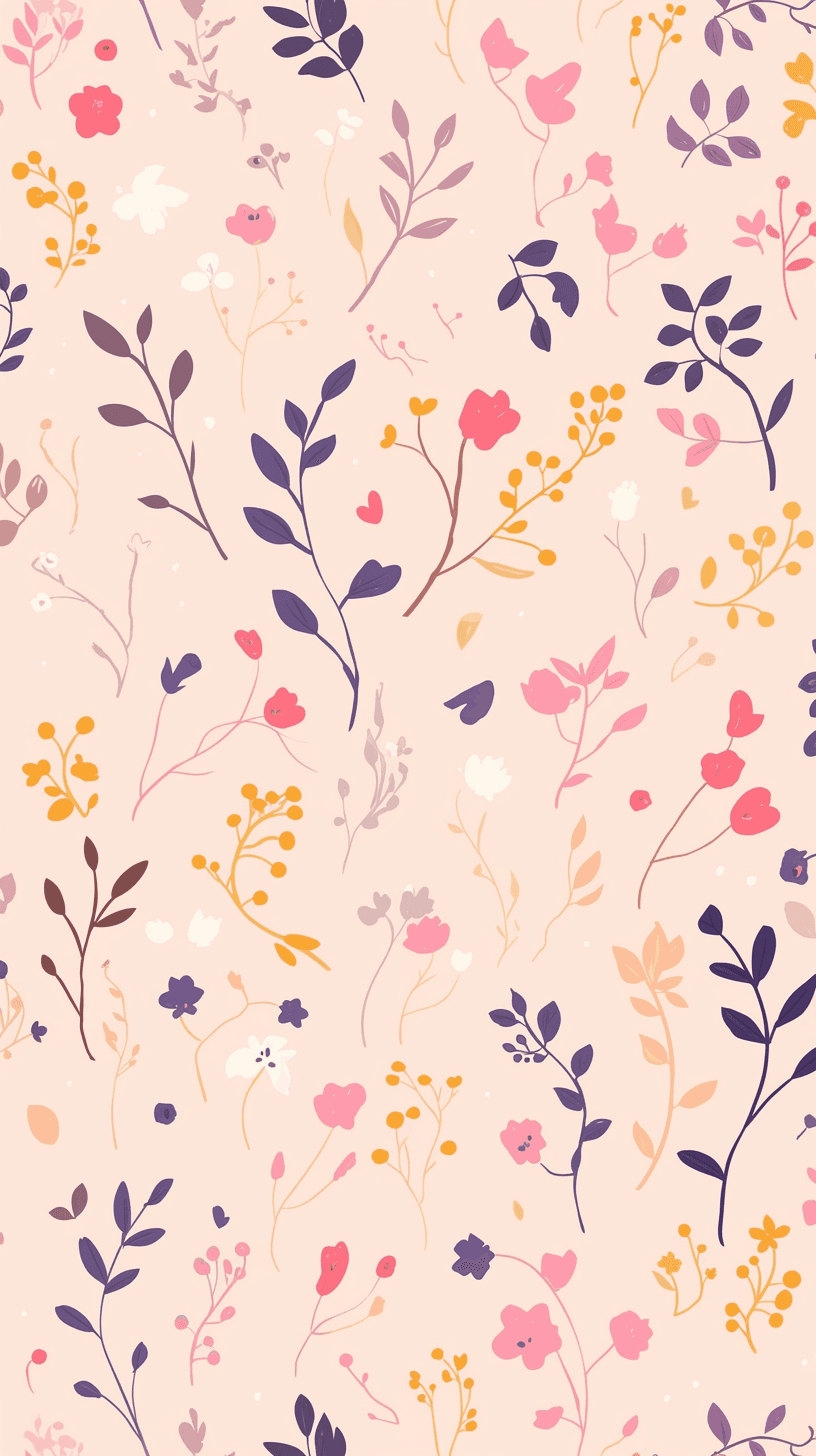 Fresh Bloom 528 original repeating artwork
