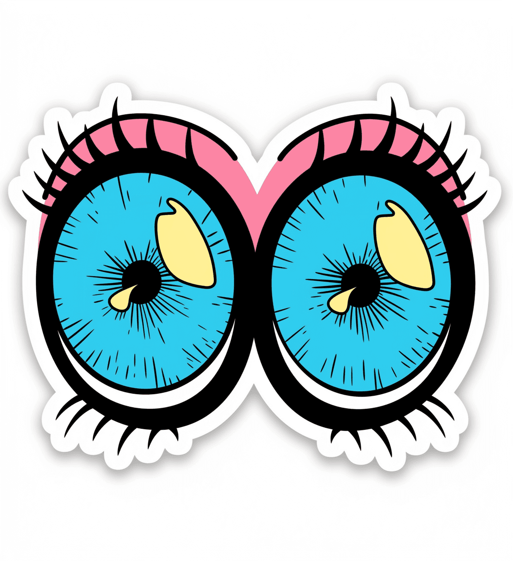 Eye Rush original repeating artwork