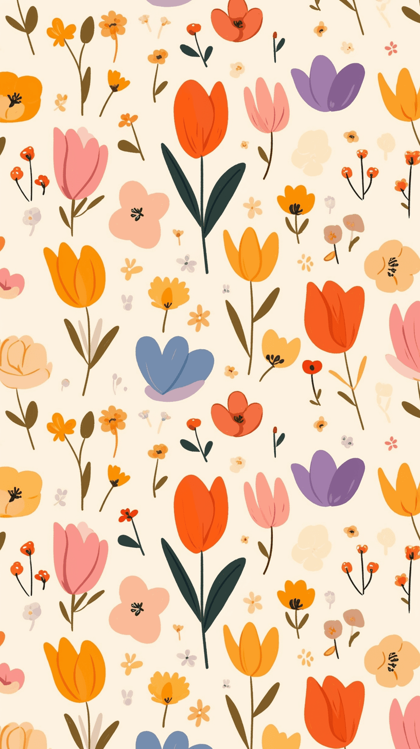 Fresh Bloom 433 original repeating artwork
