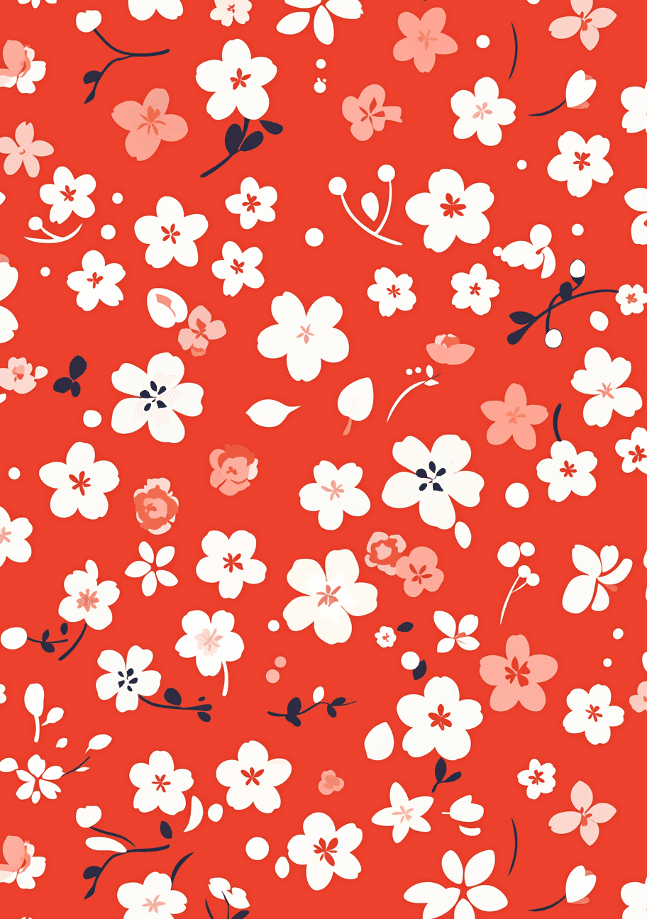 Fresh Bloom Pop original repeating artwork