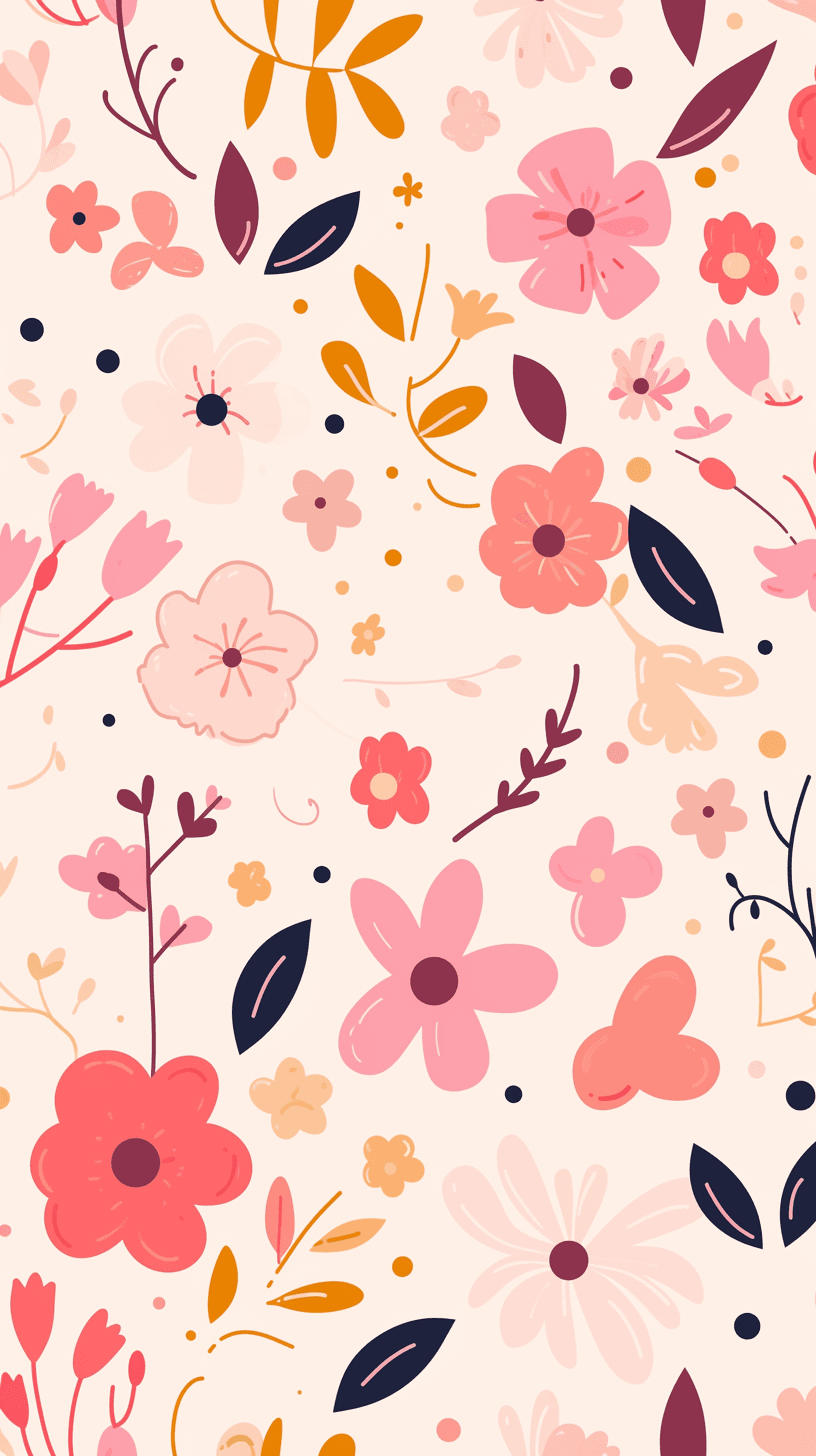 Fresh Bloom Originals original repeating artwork