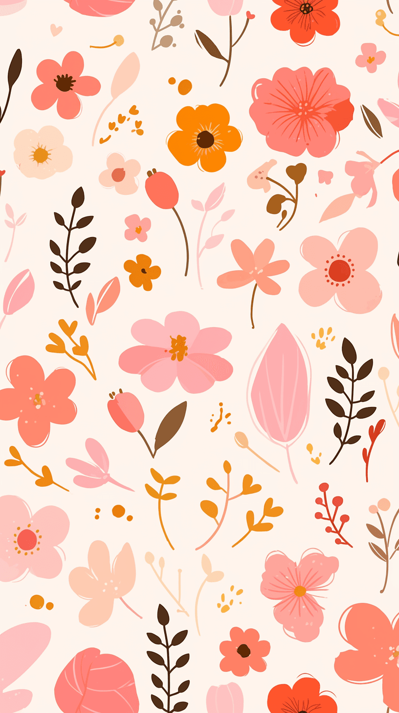 Fresh Bloom 058 original repeating artwork