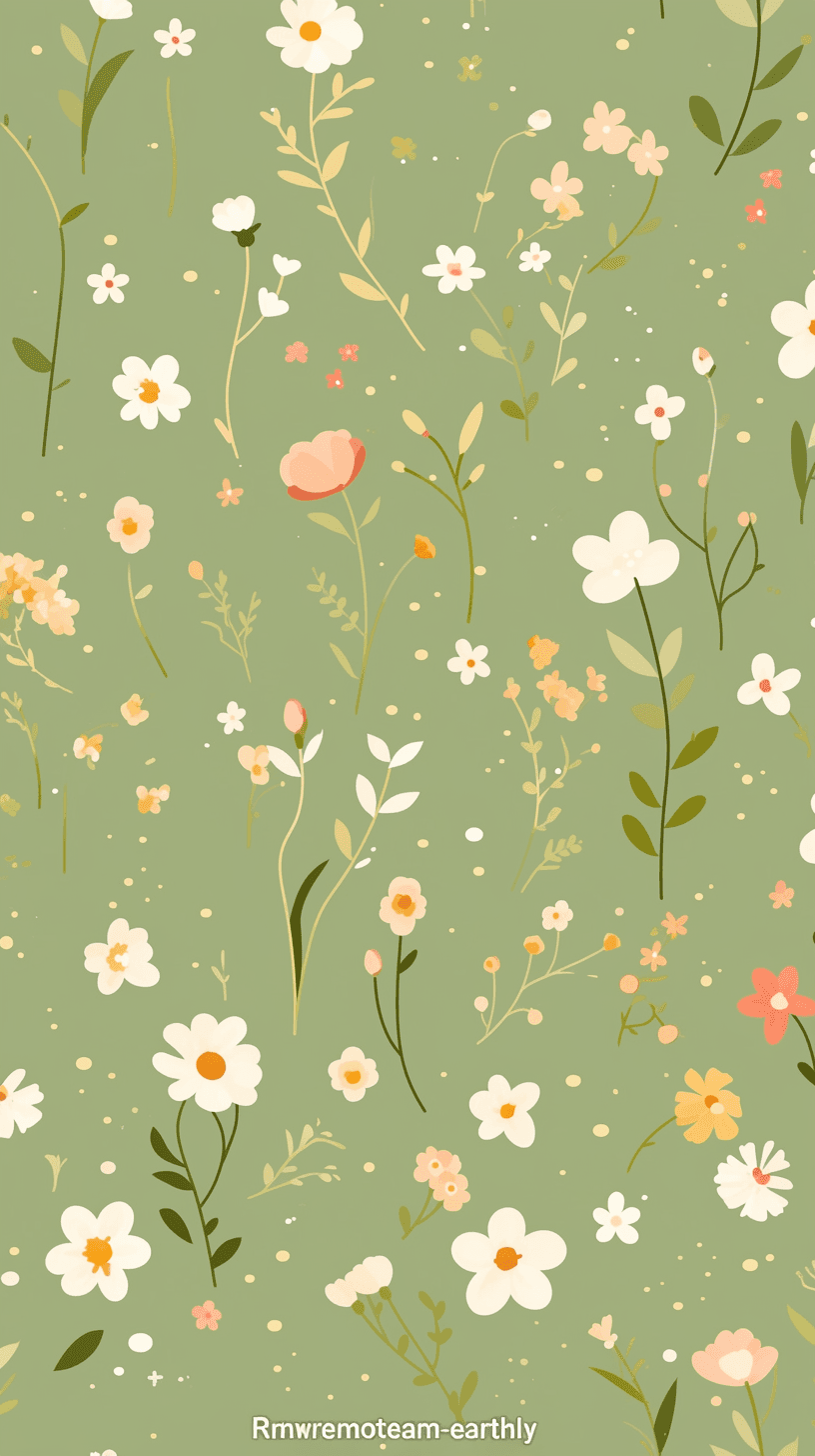 Fresh Bloom Go original repeating artwork