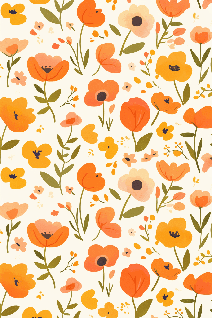 Fresh Bloom 042 original repeating artwork