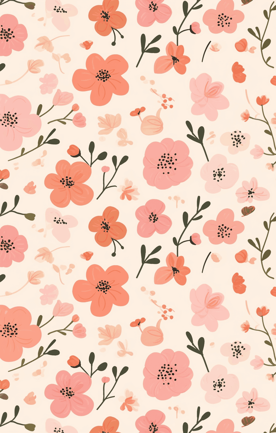Fresh Bloom 040 original repeating artwork