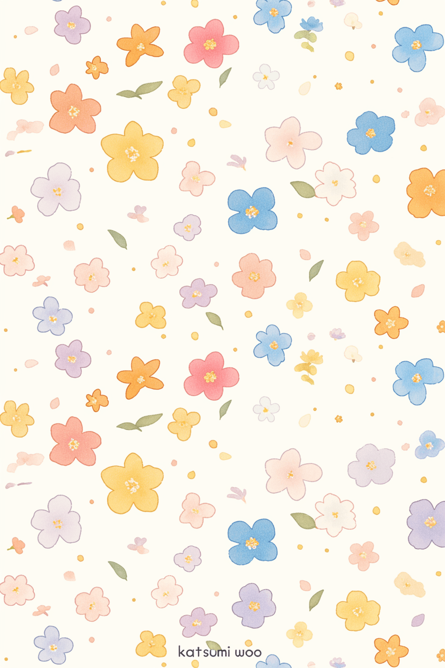 Fresh Bloom 045 original repeating artwork