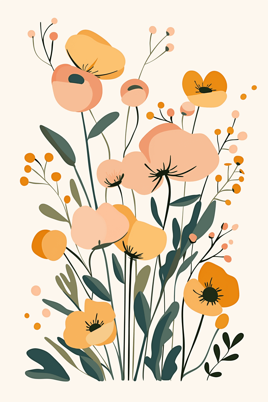 Fresh Bloom 221 original repeating artwork