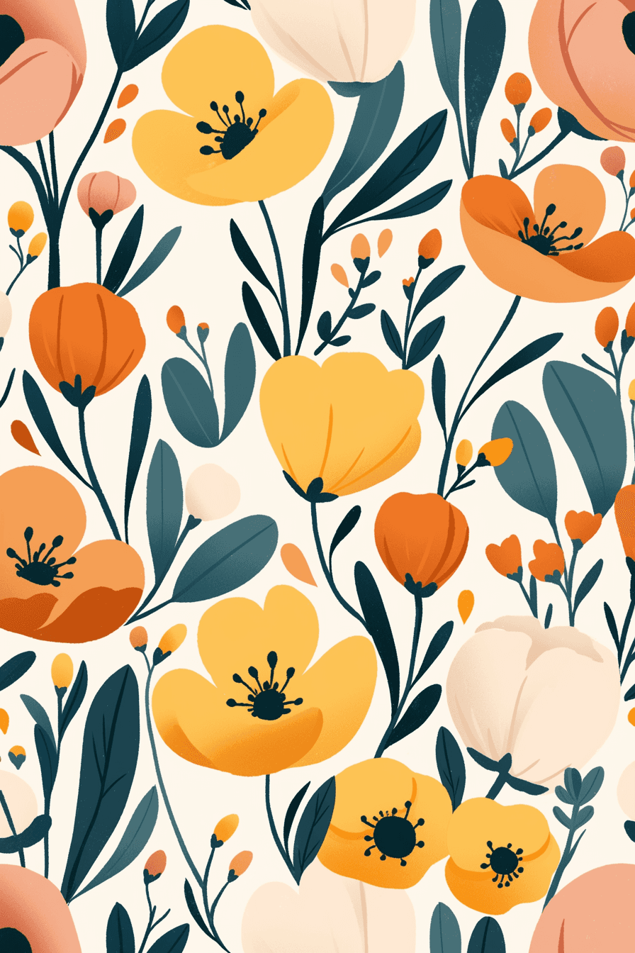 Fresh Bloom 115 original repeating artwork