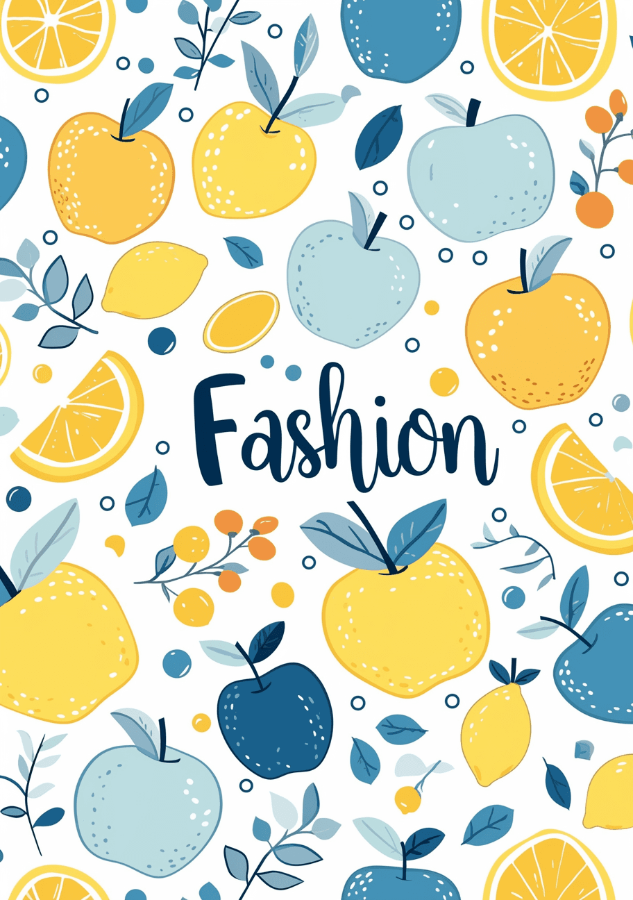 Fresh Fruit Festival original repeating artwork