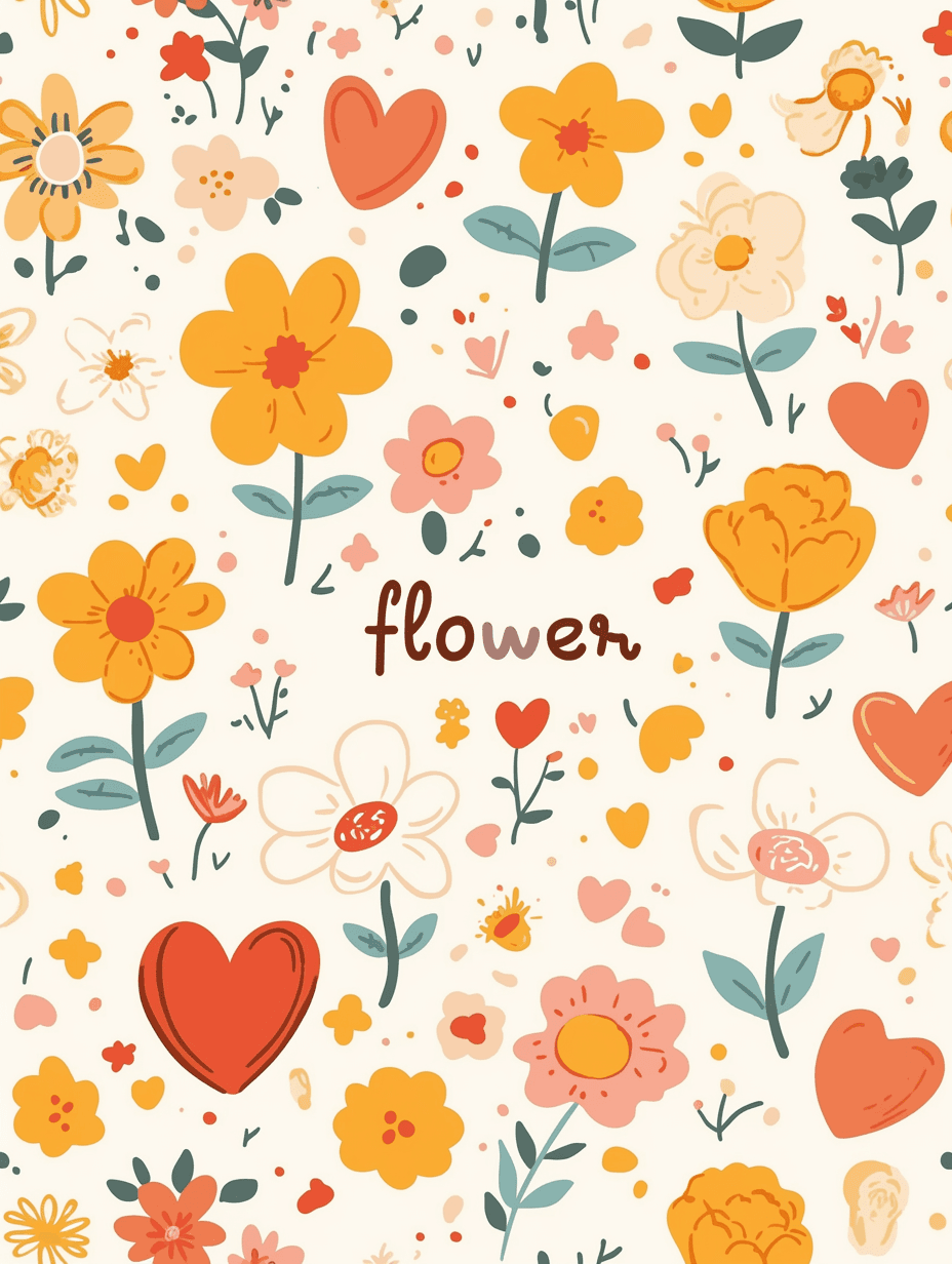 Fresh Bloom 464 original repeating artwork