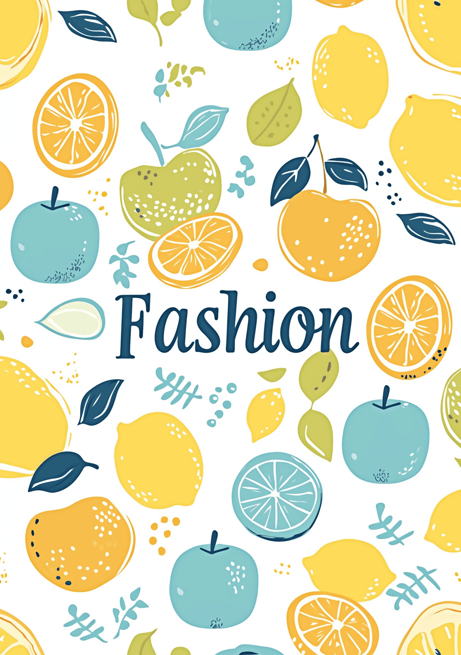 Fresh Fruit Jam original repeating artwork