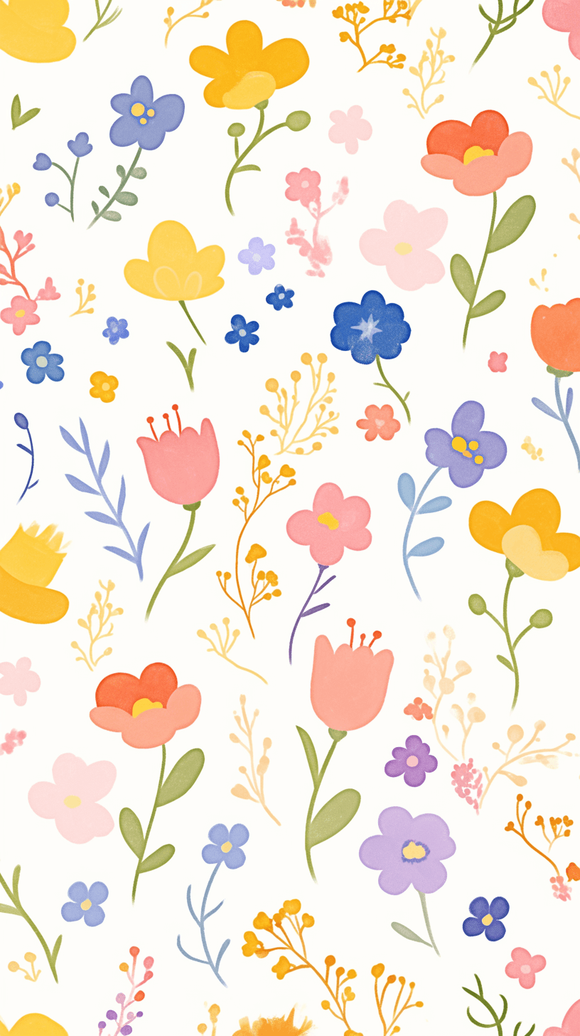 Fresh Bloom 524 original repeating artwork