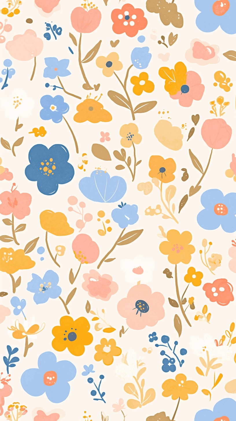 Fresh Bloom 052 original repeating artwork
