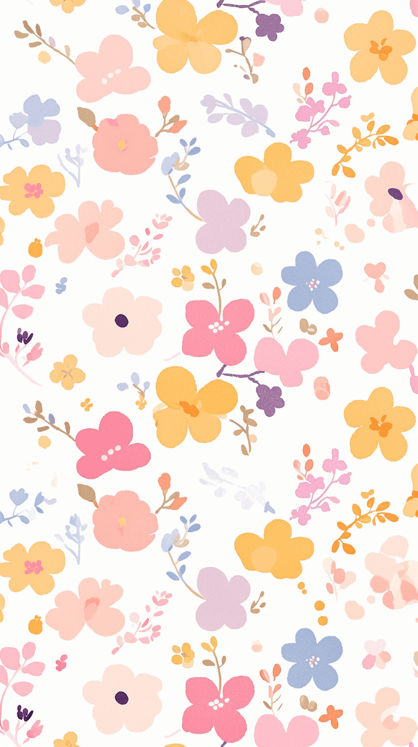 Fresh Bloom 143 original repeating artwork