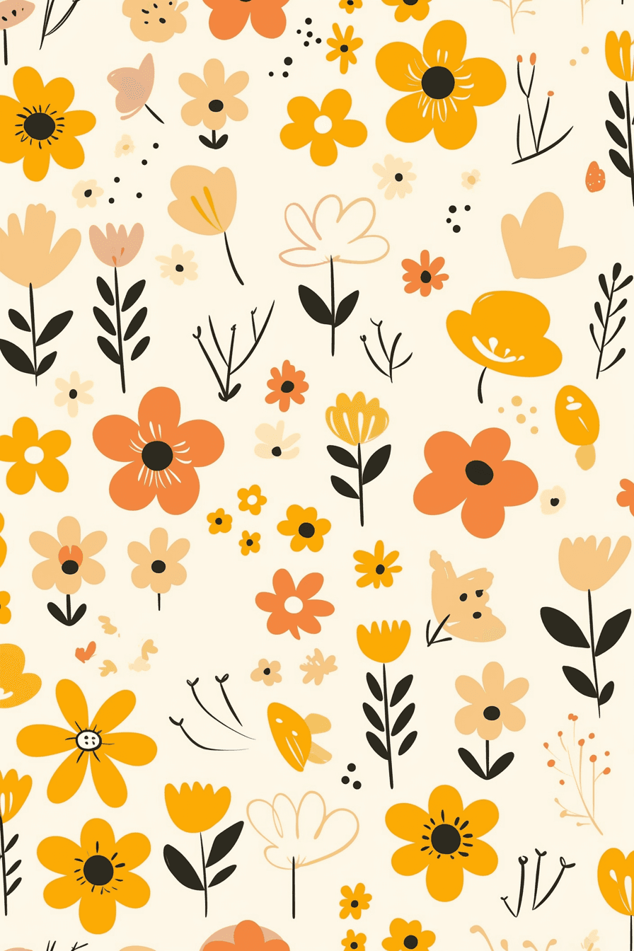 Fresh Bloom 613 original repeating artwork