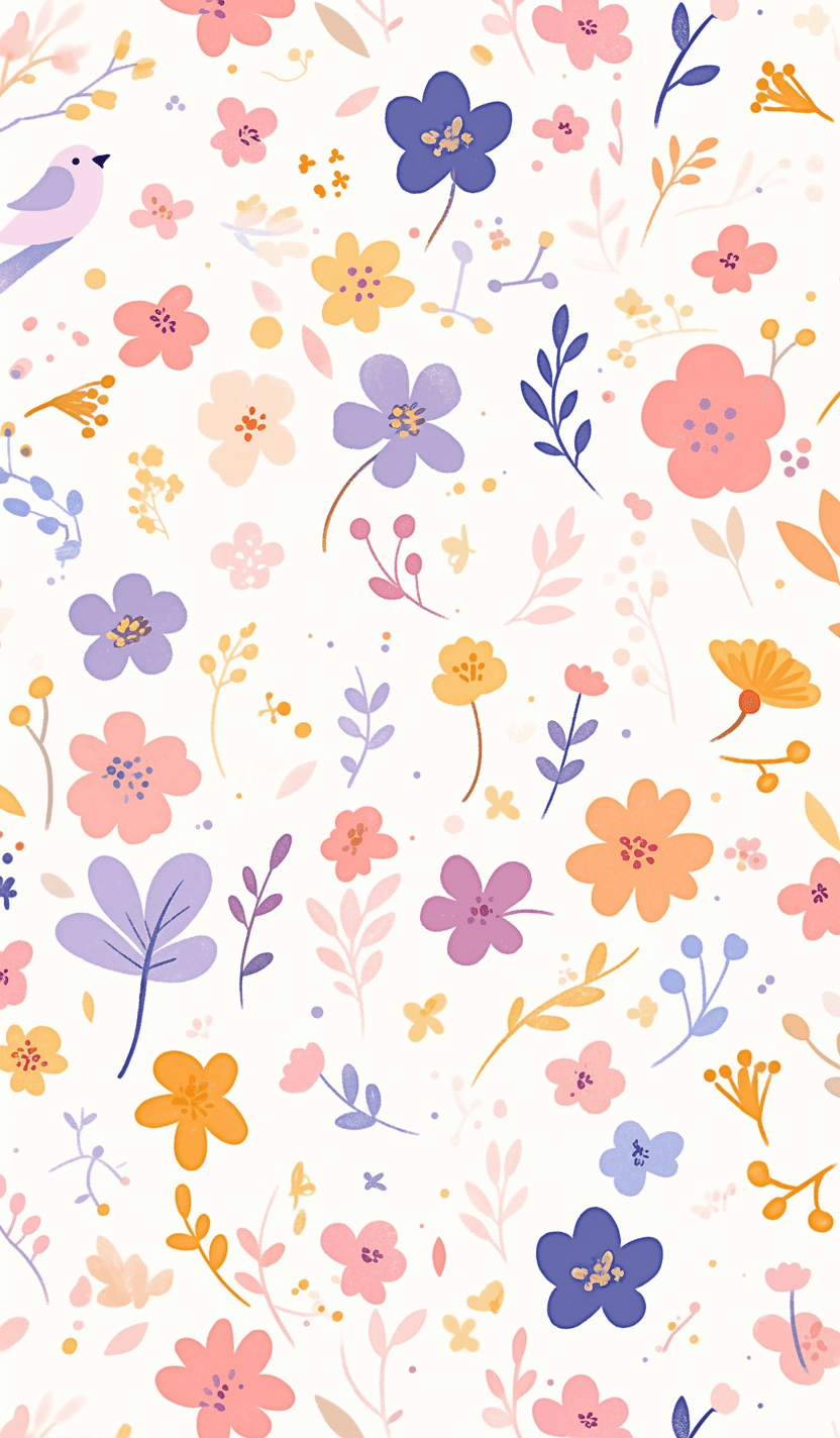 Fresh Bloom 216 original repeating artwork