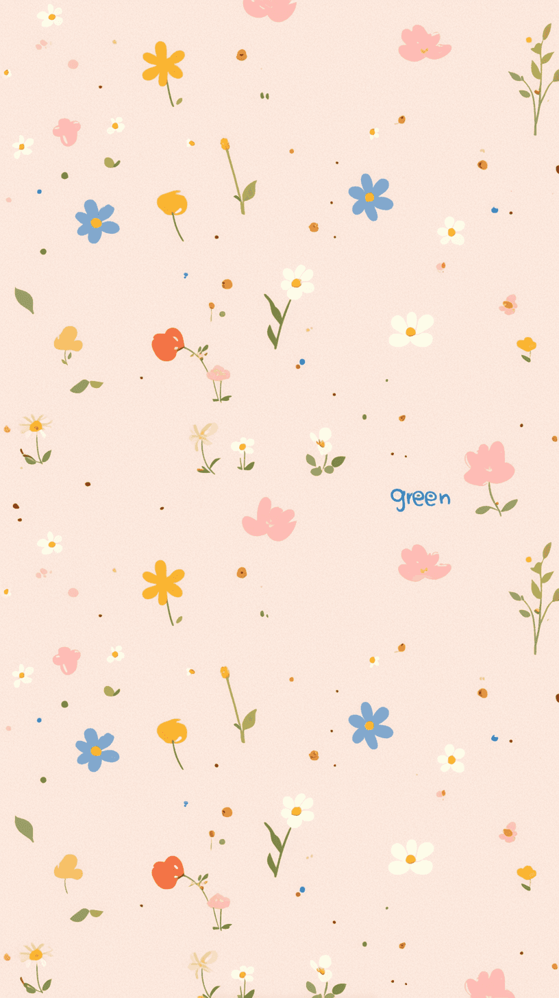Fresh Bloom Series original repeating artwork