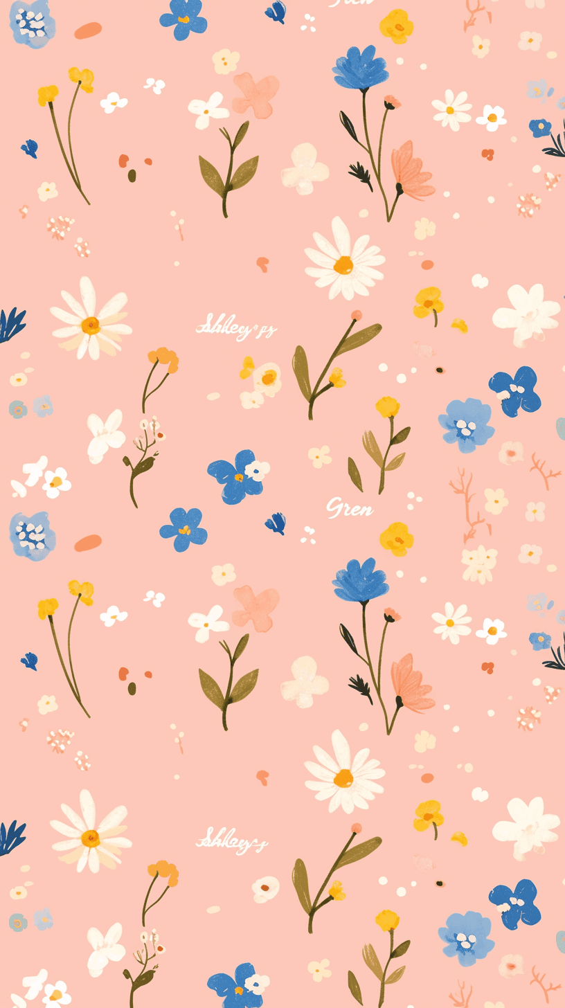 Fresh Bloom 155 original repeating artwork