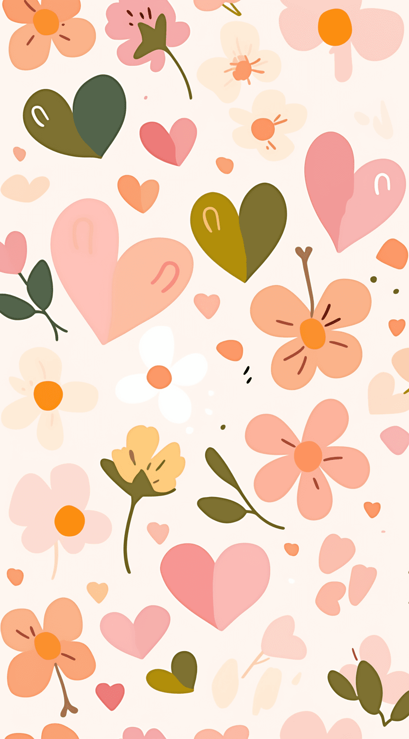 Fresh Bloom Fair original repeating artwork