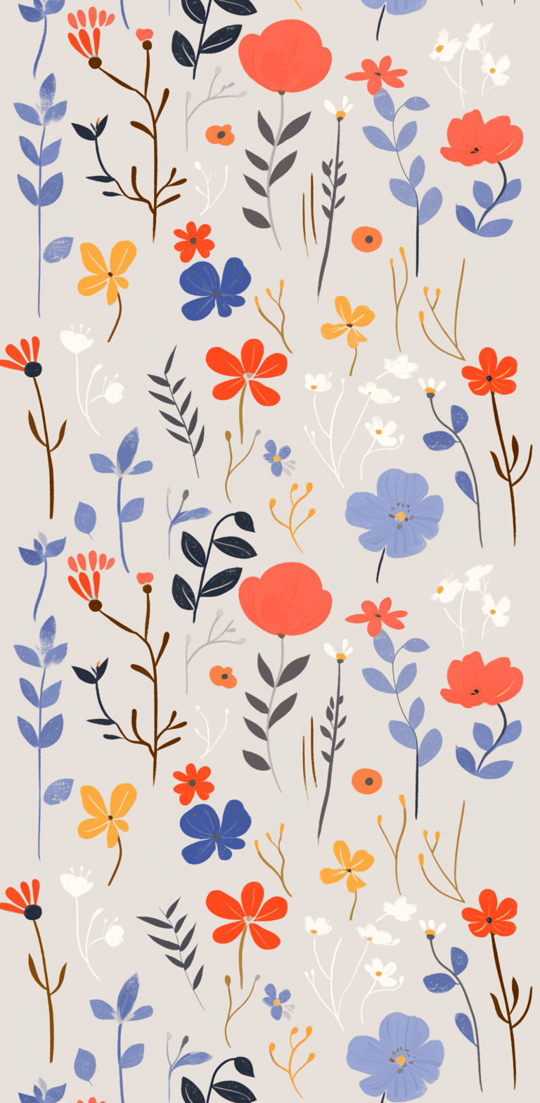 Fresh Bloom 183 original repeating artwork