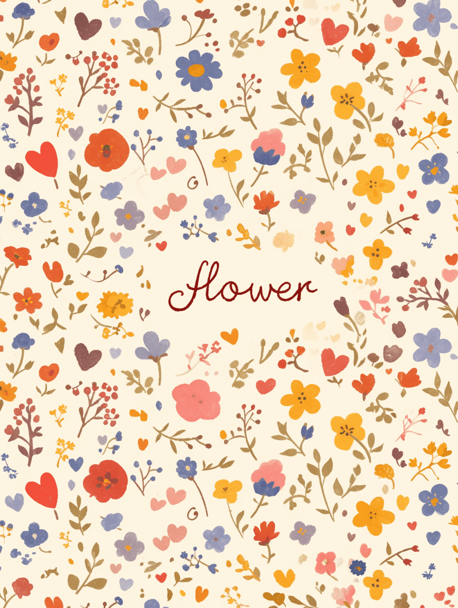 Fresh Bloom 407 original repeating artwork
