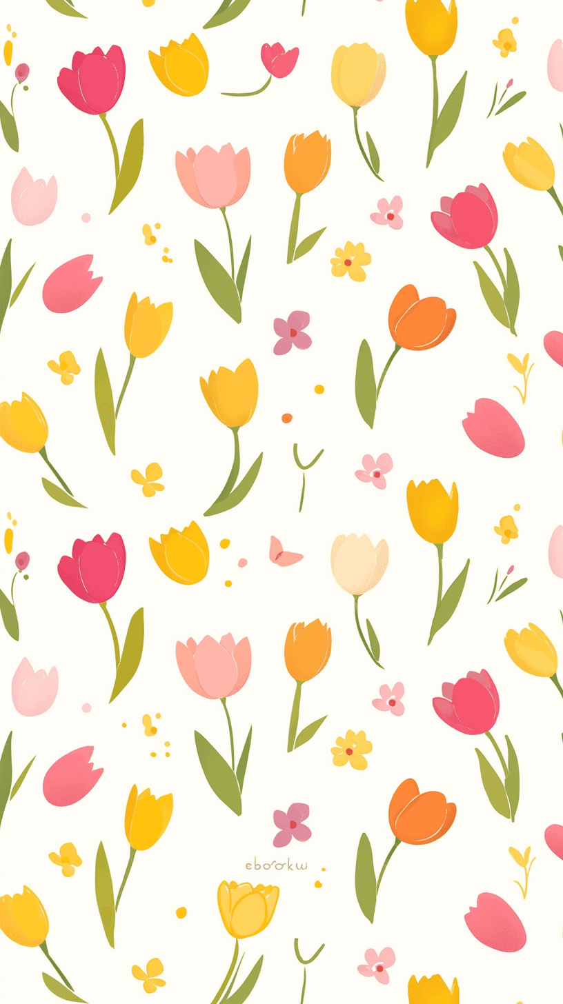 Tulip 114 original repeating artwork