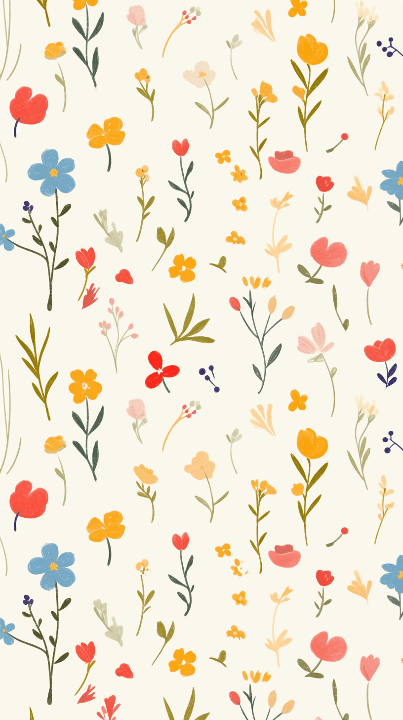 Fresh Bloom Subway original repeating artwork
