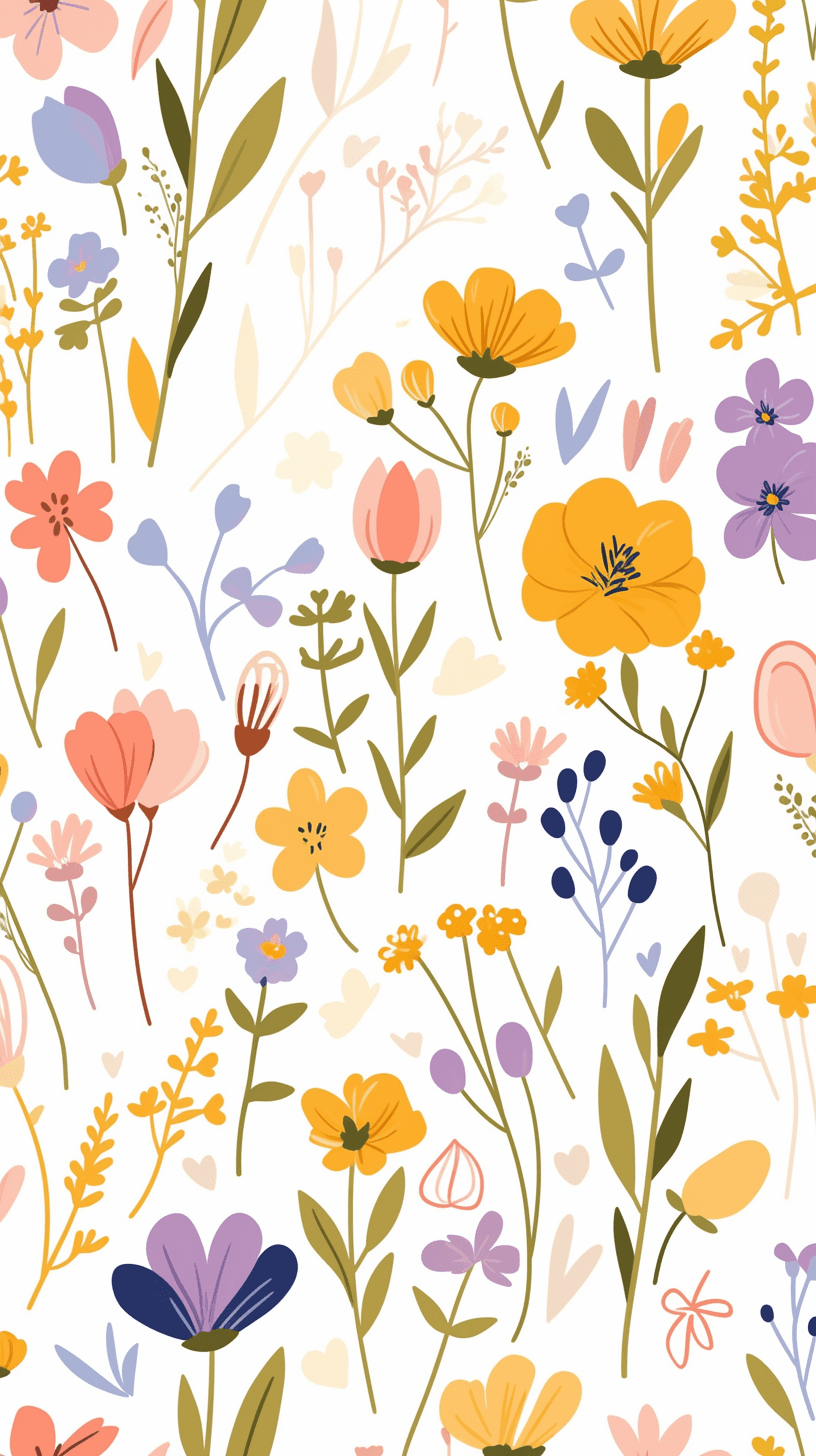 Fresh Bloom 082 original repeating artwork