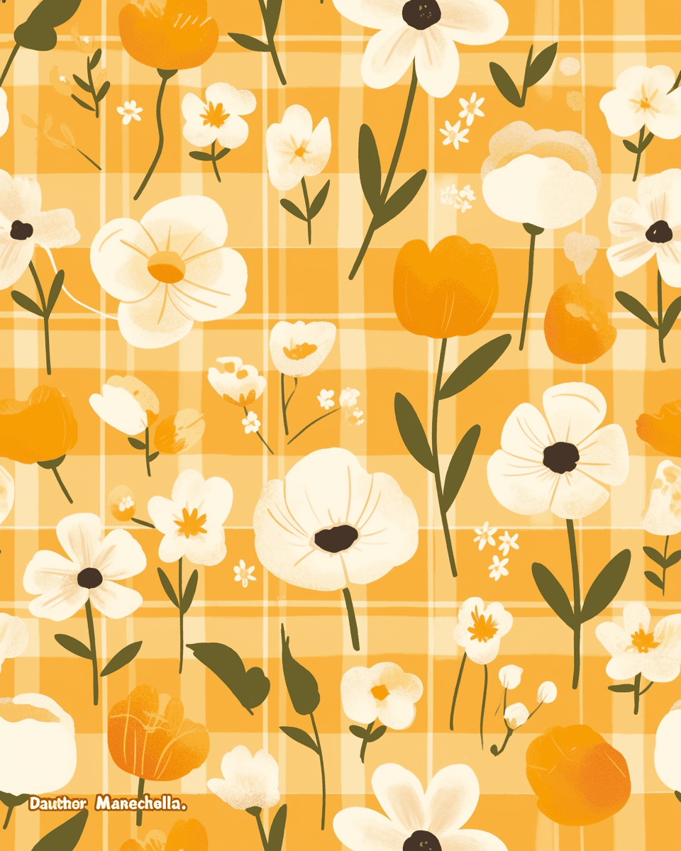 Fresh Bloom 566 original repeating artwork