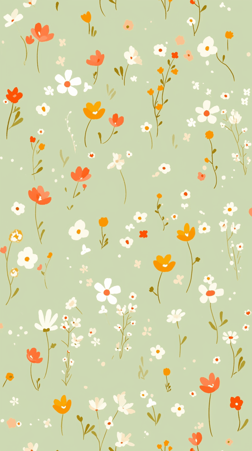 Fresh Bloom Club original repeating artwork