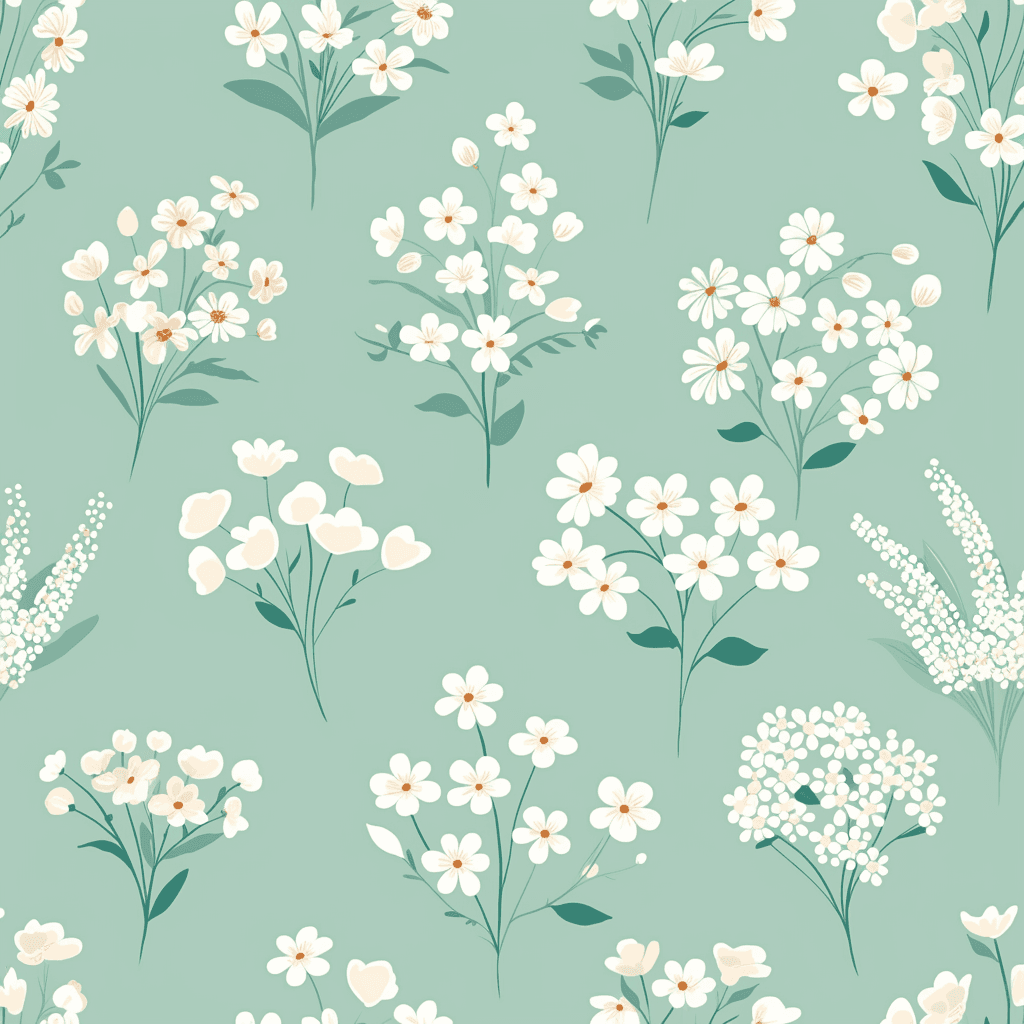 Fresh Bloom 459 original repeating artwork